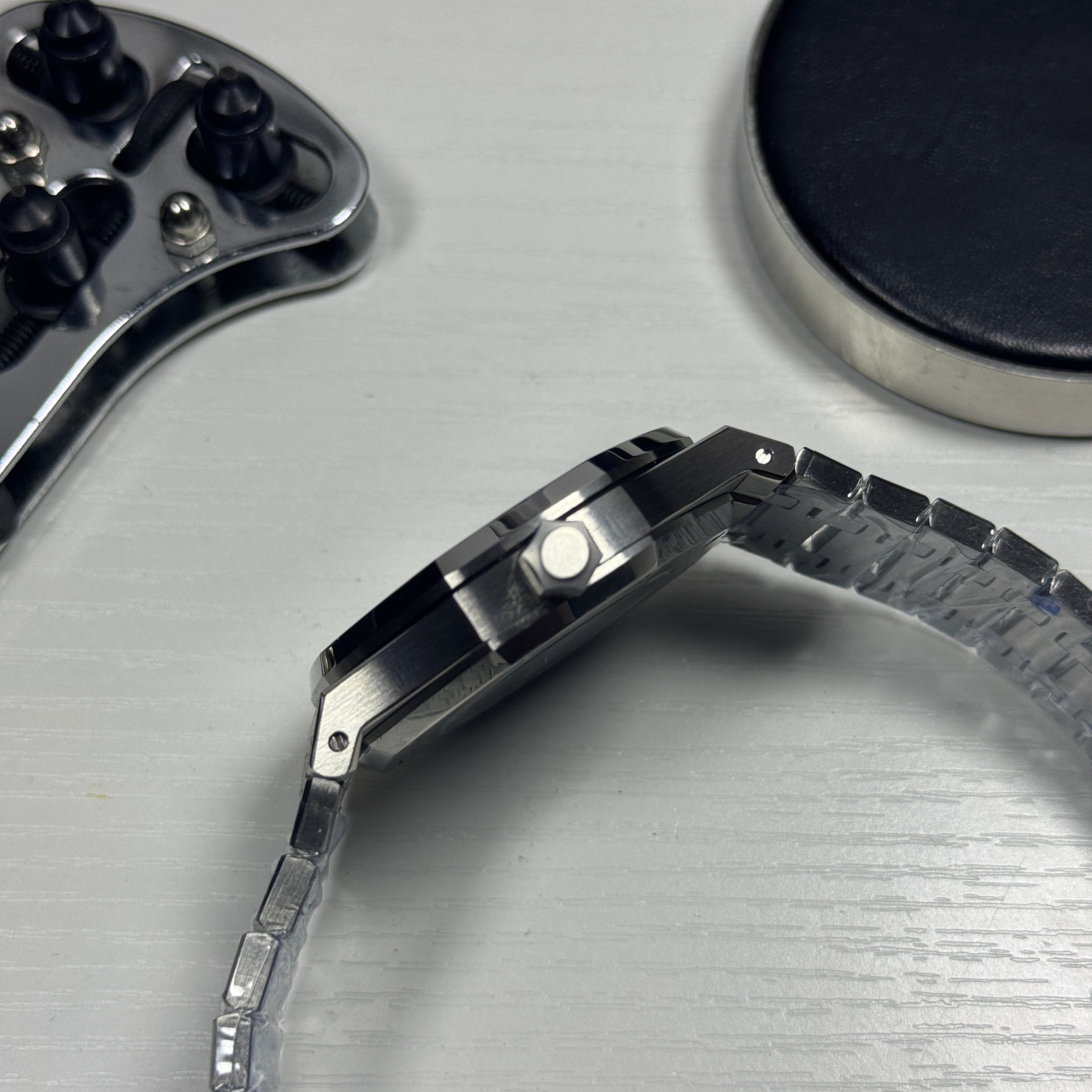 Seiko Mod Royal Oak - Azul Hielo