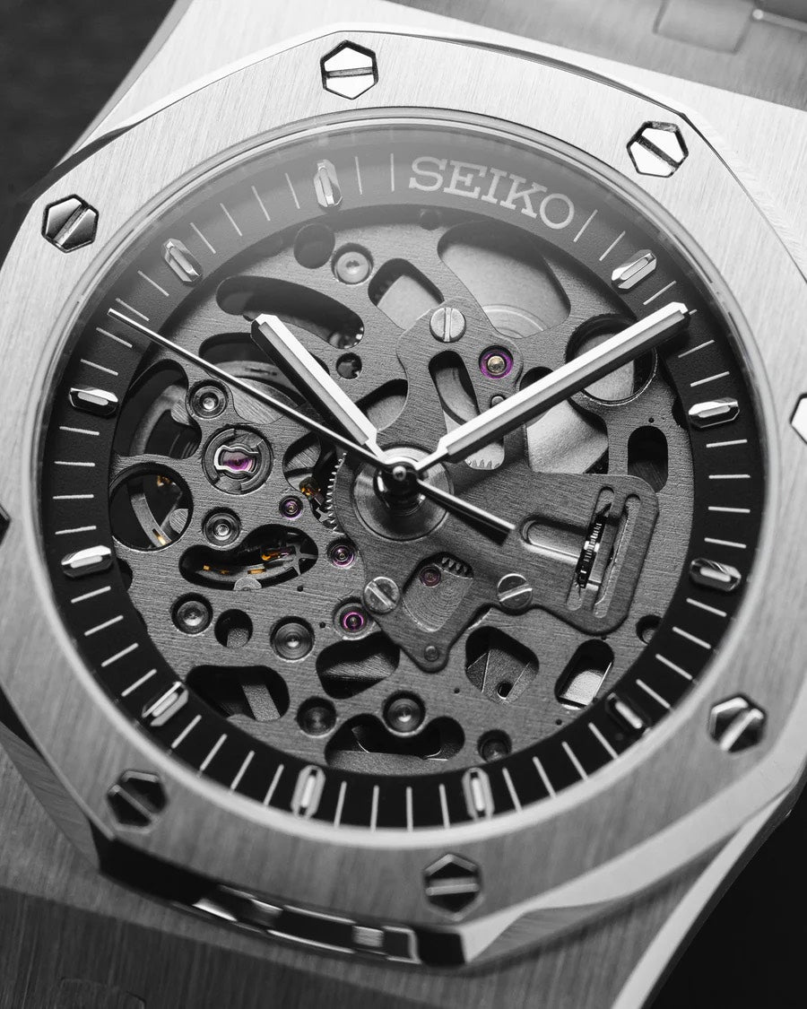 Seiko Mod Royal Oak - Skeleton