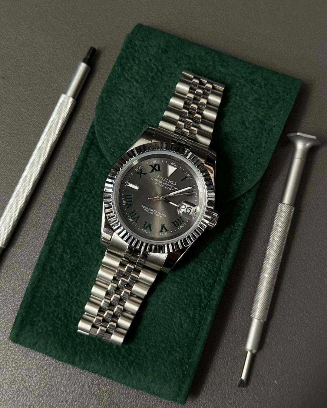 Seiko Mod DateJust - WIMBLEDON