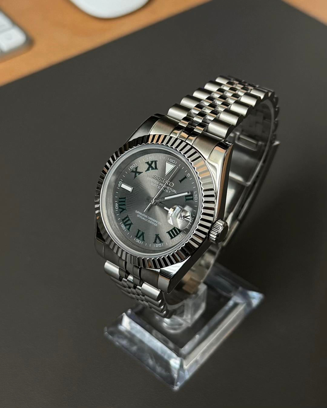 Seiko Mod DateJust - WIMBLEDON