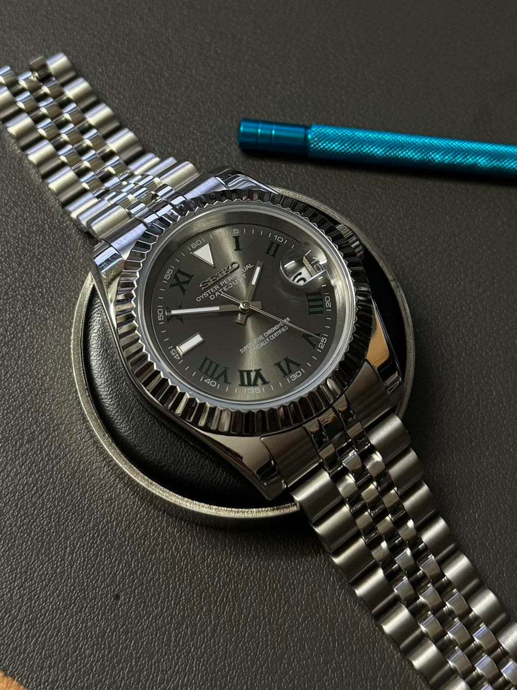 Seiko Mod DateJust - WIMBLEDON
