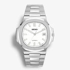 Seiko Mod Nautilus - Blanco