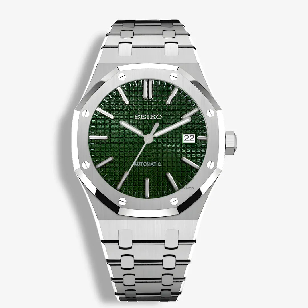 Seiko Mod Royal Oak - Verde