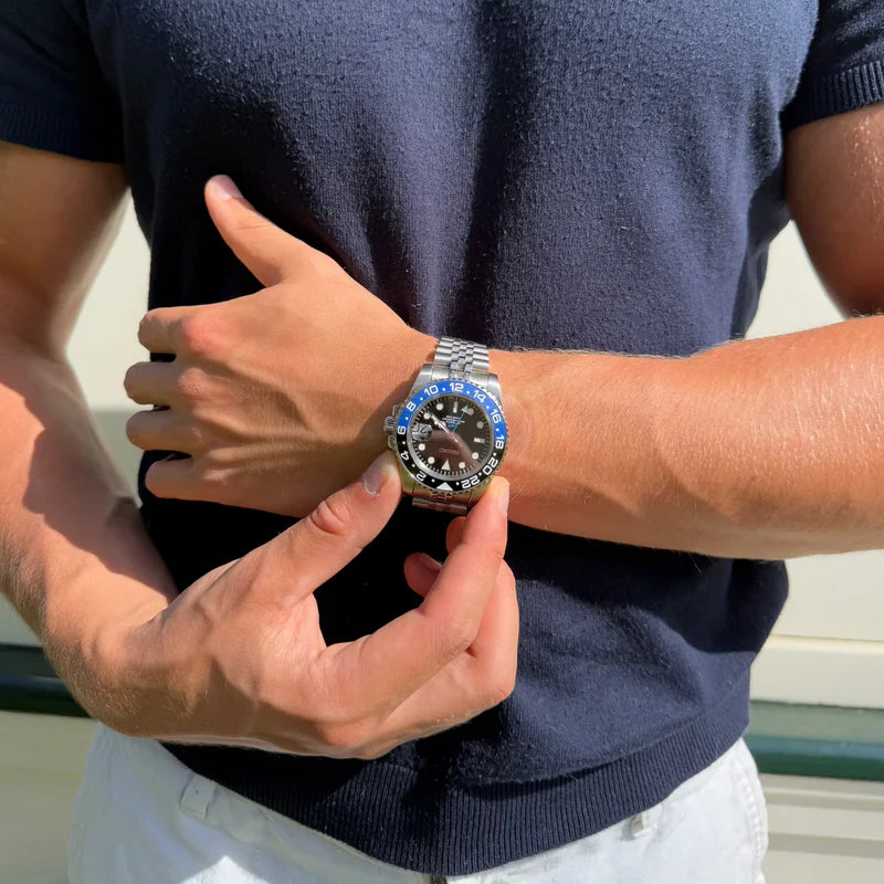 Seiko Mod GMT Batman