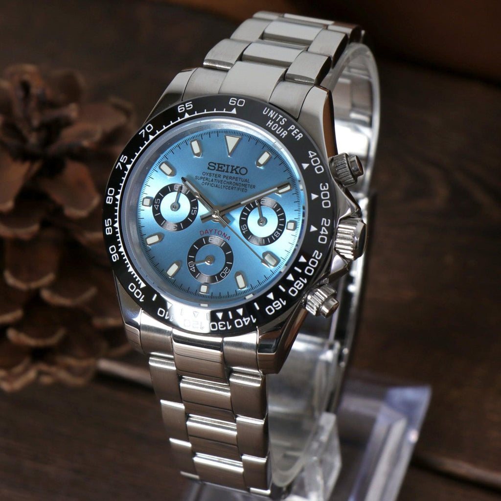 Seiko Mod Daytona - Blue