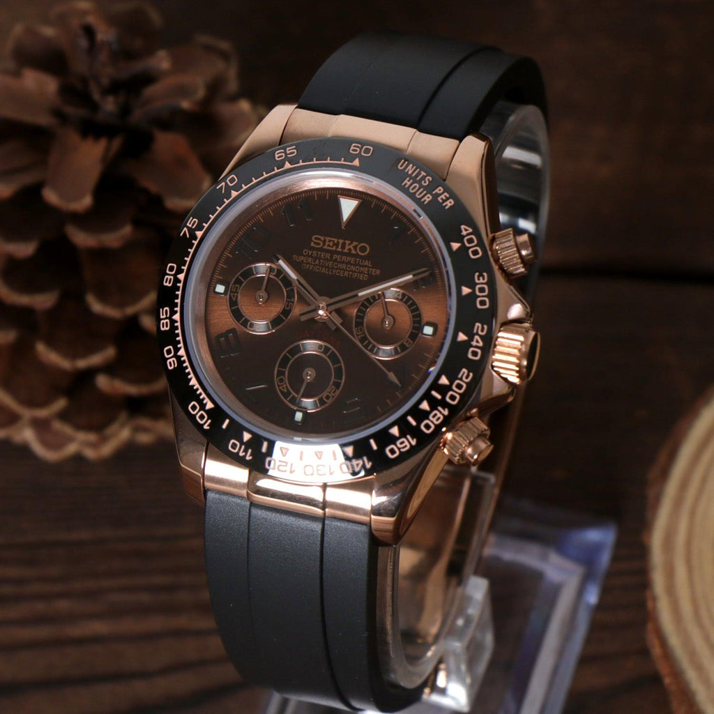 Seiko Mod Daytona - Chocolate