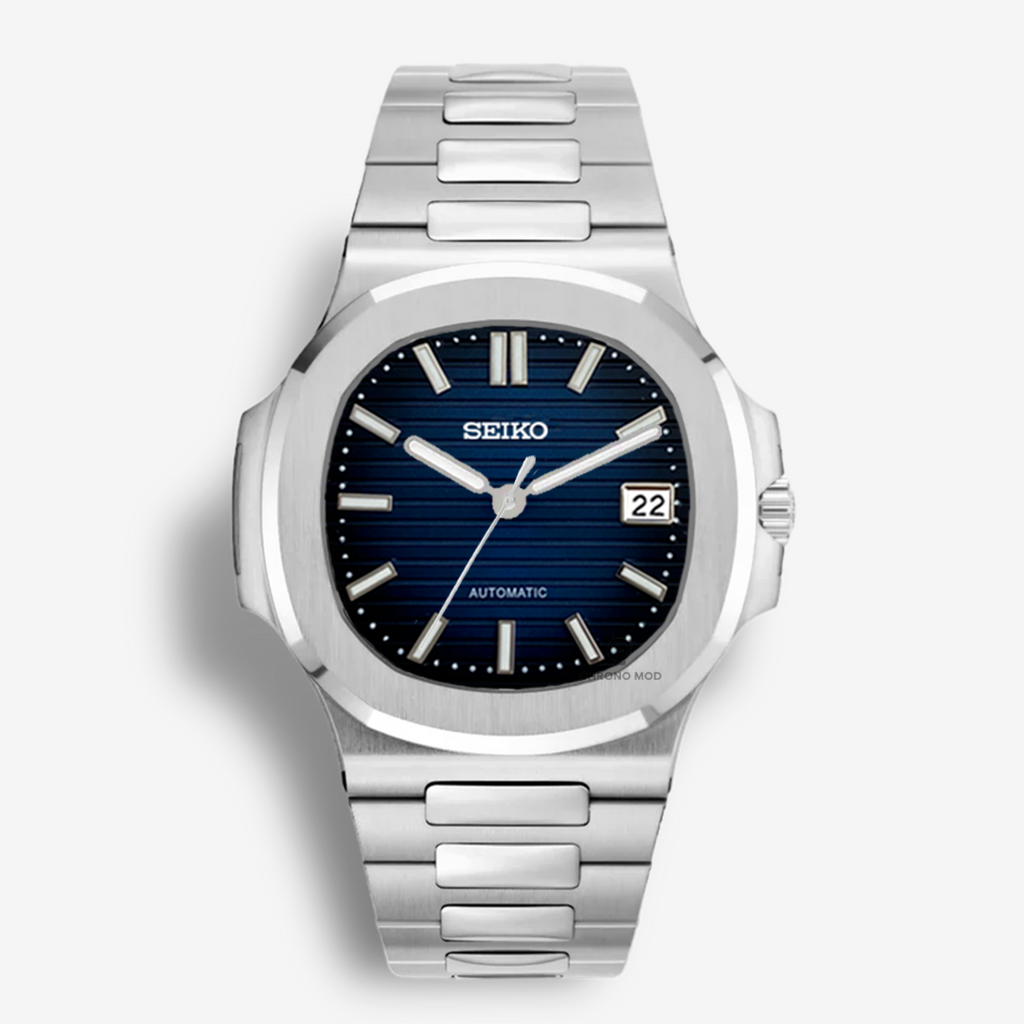 Seiko Mod Nautilus - Azul Marino