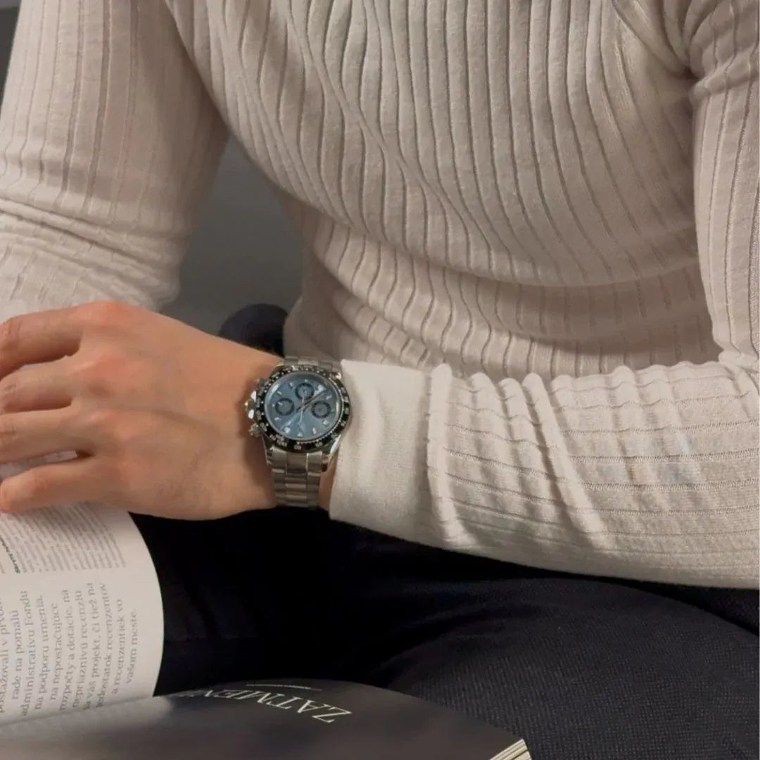 Seiko Mod Daytona - Blue