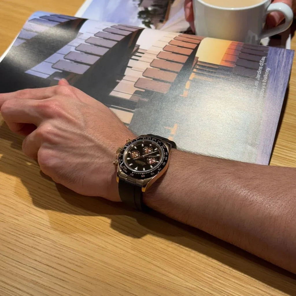 Seiko Mod Daytona - Oro Rosa